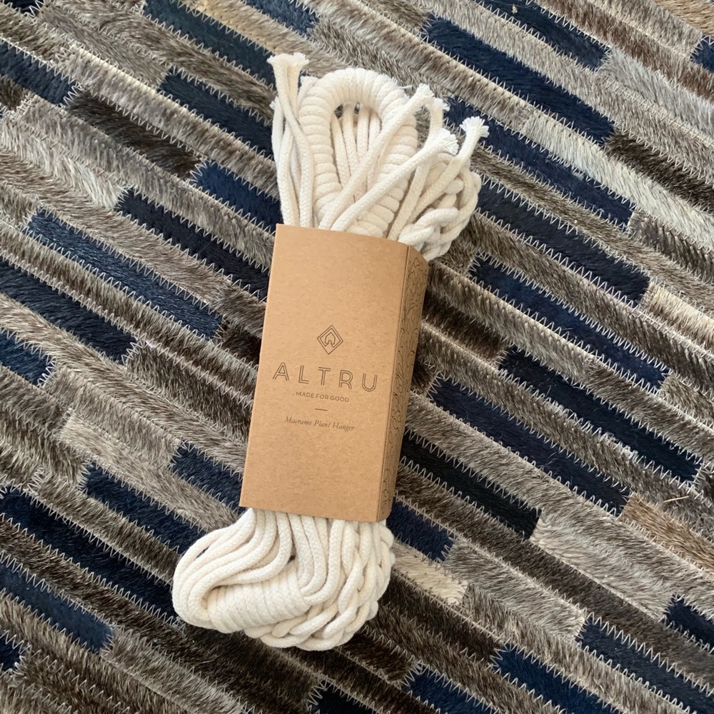 Altru Macramé Boho Plant Hanger